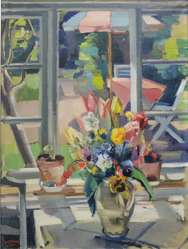 GERHARD WIHLBORG. 1897-1982. OLJA PÅ DUK.