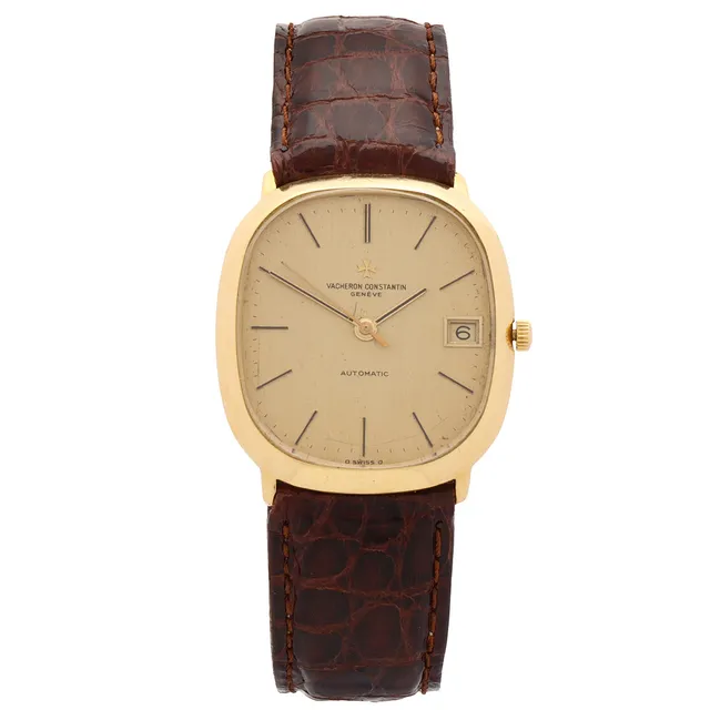 VACHERON CONSTANTIN. Klassisk armbåndsur af 18 karat guld med automatisk urværk.
