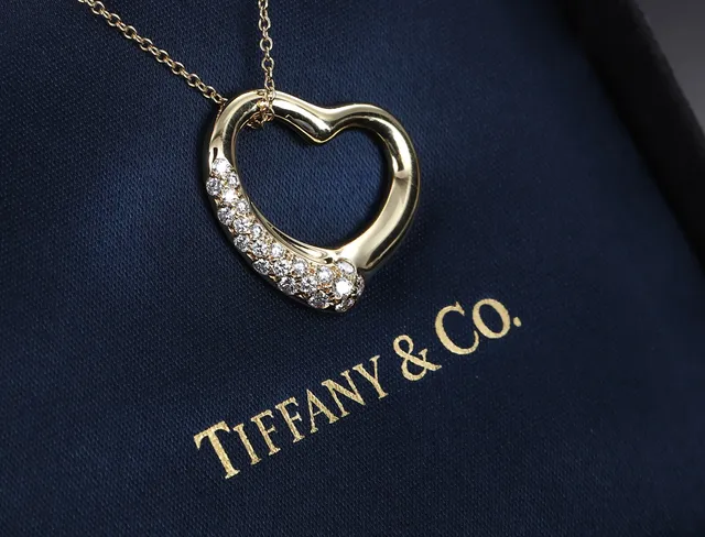 Elsa Peretti for Tiffany & Co. Brillanthalssmykke af 18 kt. guld