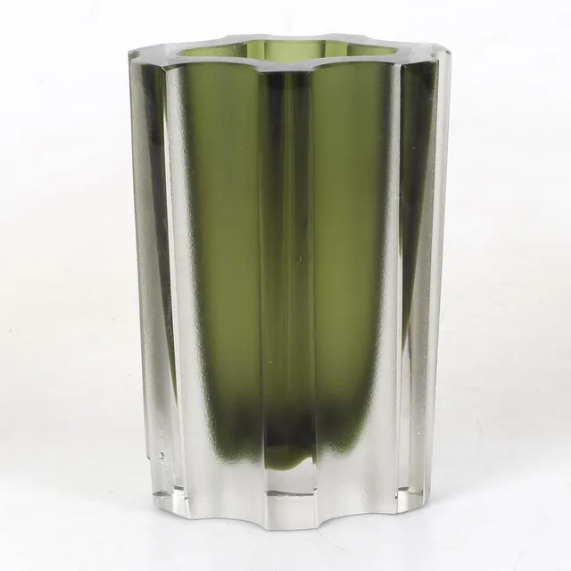 TAPIO WIRKKALA. Vas, glas, Iittala, signerad. Finland 1900-talets andra hälft.