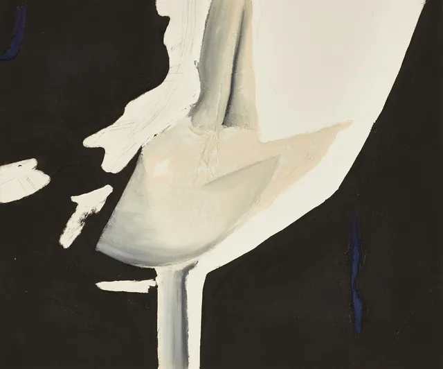JAN MEYER (1927-1995). "La dernière goutte" (den sista droppen), signerad och numrerad 30/99, carborundum.