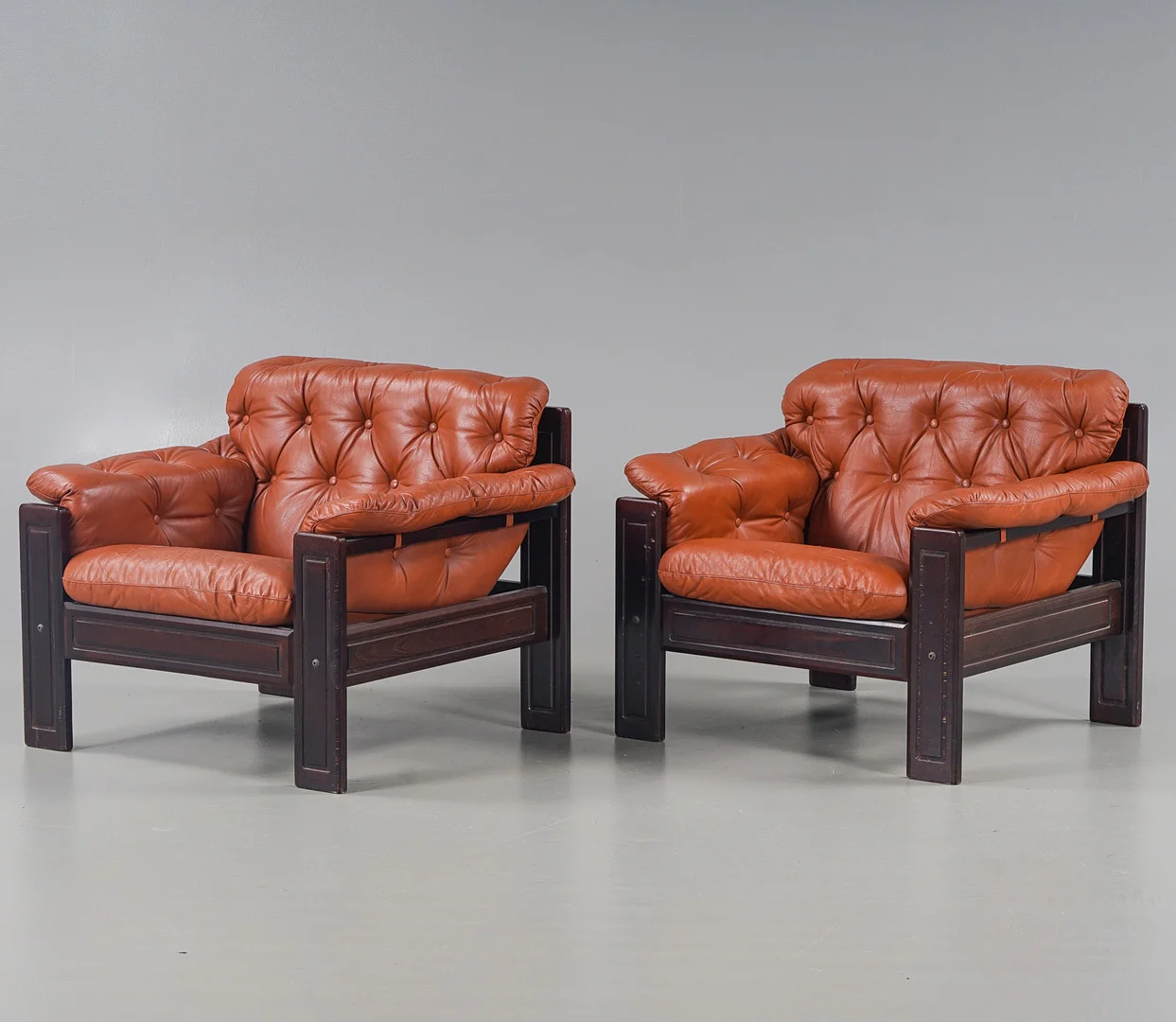 FÅTÖLJER 1 par, Ekornes, Norge, 1970-tal. — Armchairs & Chairs — Karlstad Hammarö Auktionsverk