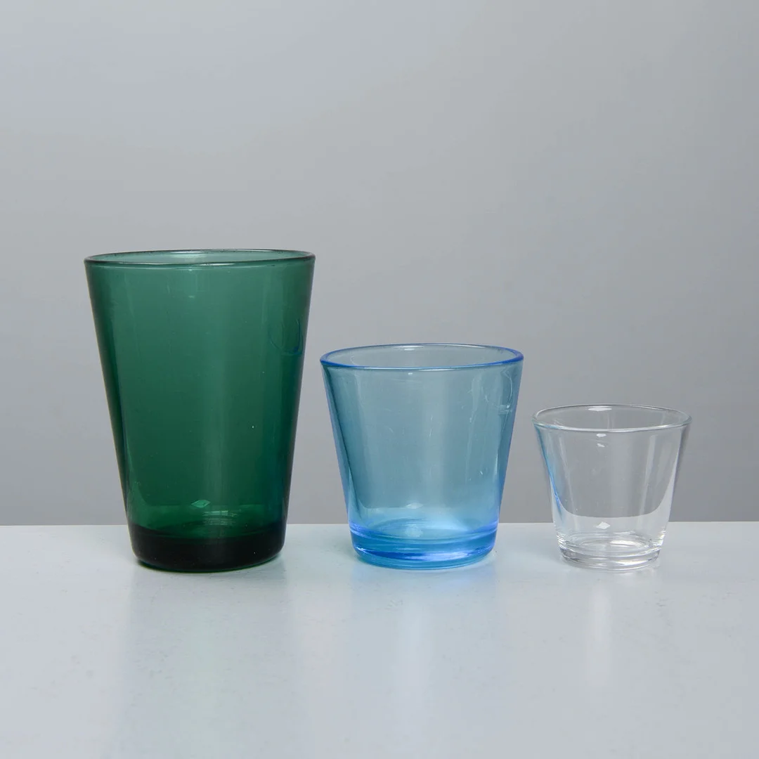 KAJ FRANCK. Glas, 34 st, "Kartio", Iittala, Finland. — Tableware — Formstad Auktioner
