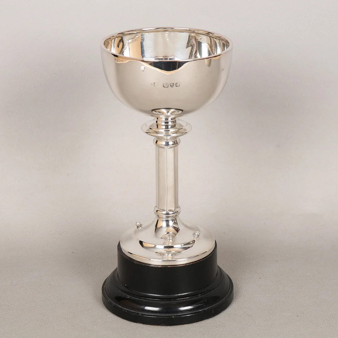 AN EDWARD VIII SILVER TROPHY CUP. — Silver — Bishop & Miller