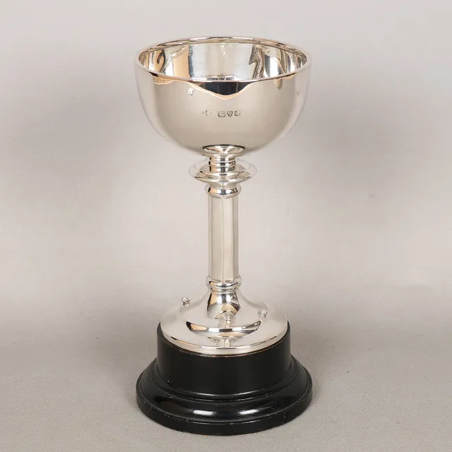 AN EDWARD VIII SILVER TROPHY CUP.