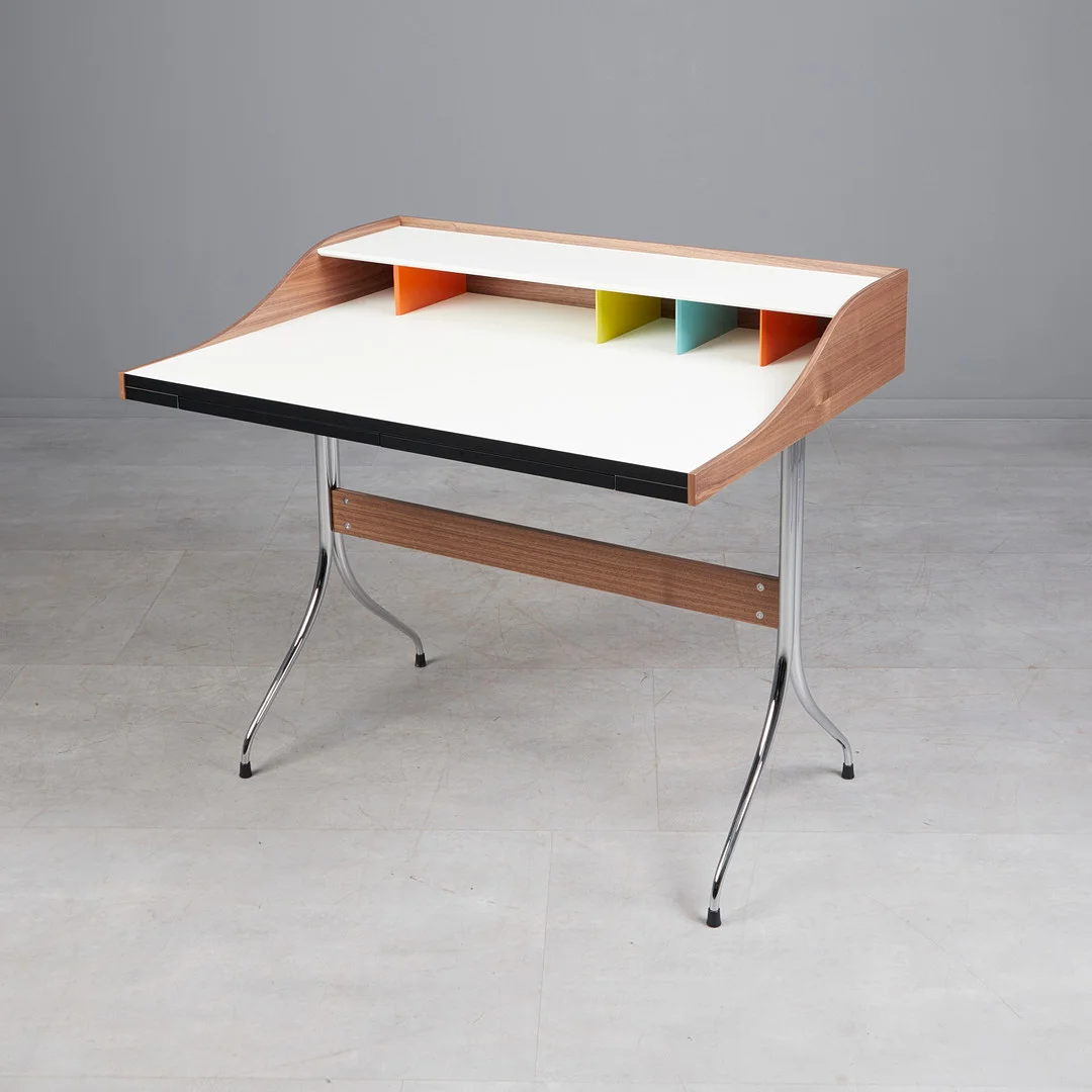 GEORGE NELSON. für Vitra, Schreibtisch, Modell 'Home Desk', Entwurf 1958. — Tables — Stockholms Auktionsverk Köln