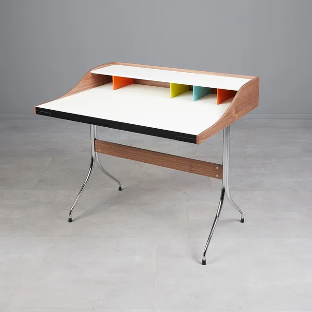GEORGE NELSON. für Vitra, Schreibtisch, Modell 'Home Desk', Entwurf 1958.