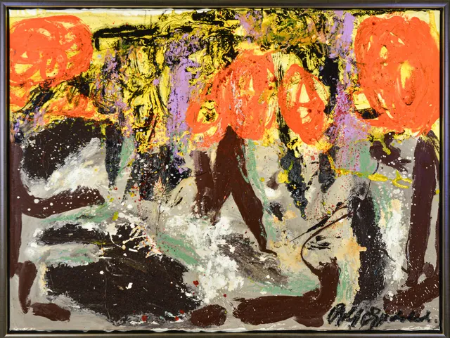 Rolf Gjedsted. Abstract composition.