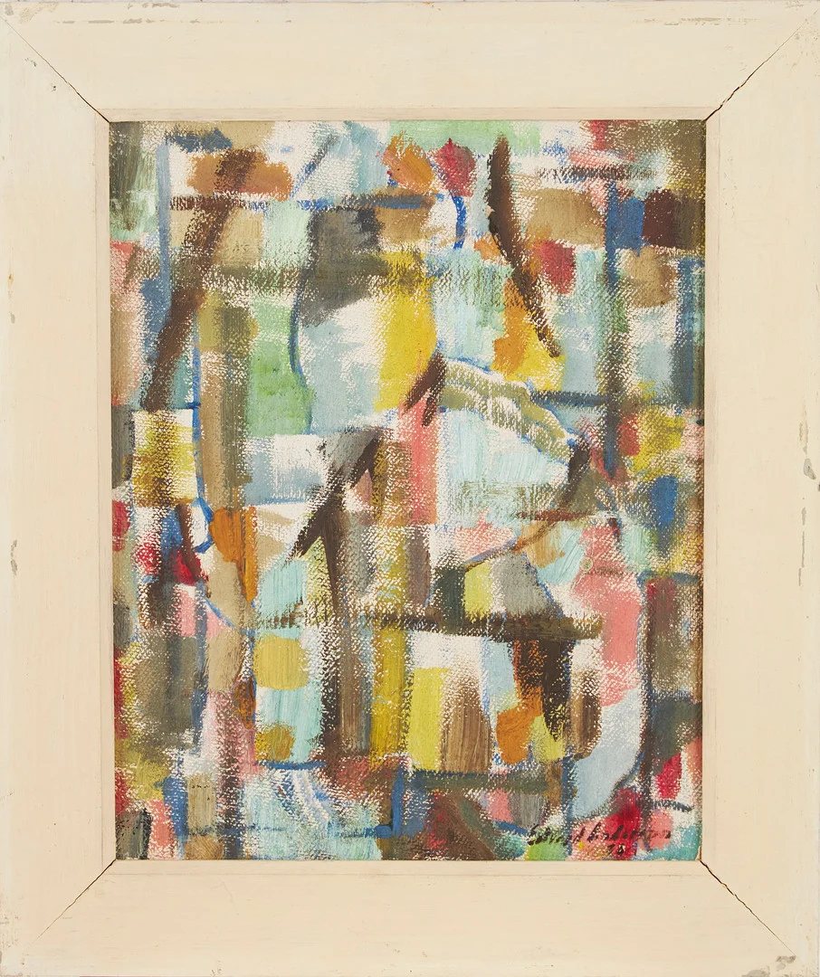 EDVARD ANDERSSON (1891-1967). "Komposition V". — Paintings — Stockholms Auktionsverk Fine Art