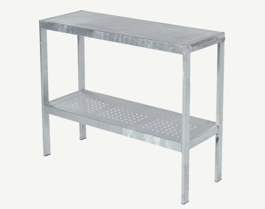 PLUS. Plant table. Hot-dip galvanized steel. 40 X 90 X 110 CM. — Home and garden/Garden — Lauritz