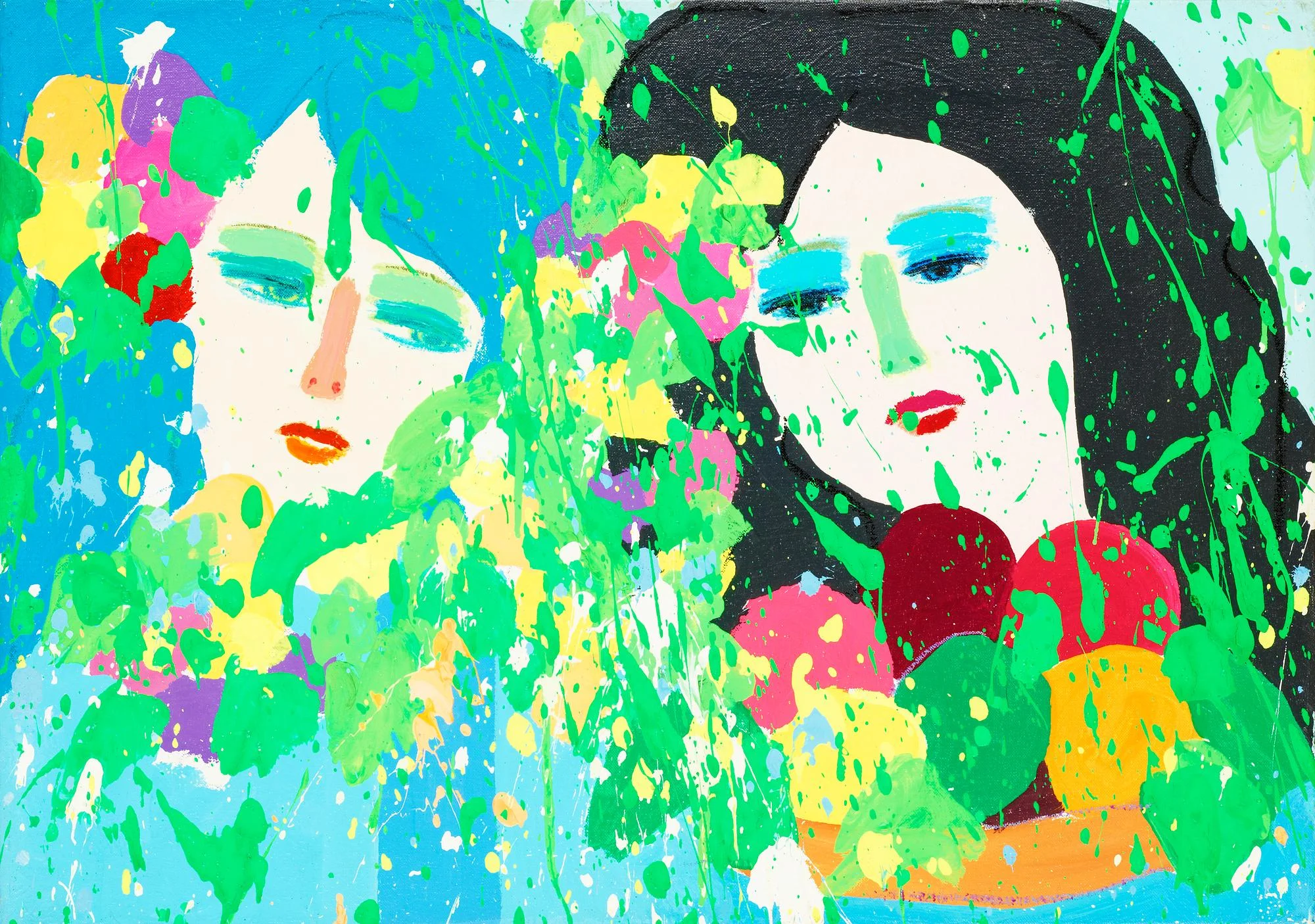 Walasse Ting, "Where is our friend Paul Gauguin?". — Bukowskis