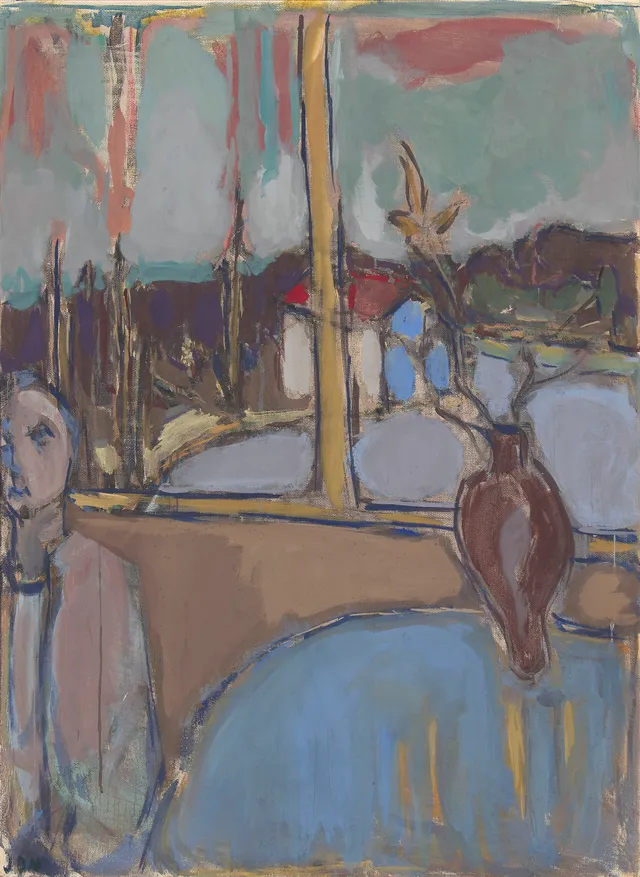 Nielsen, John David — Mann ved vindu, 1980
