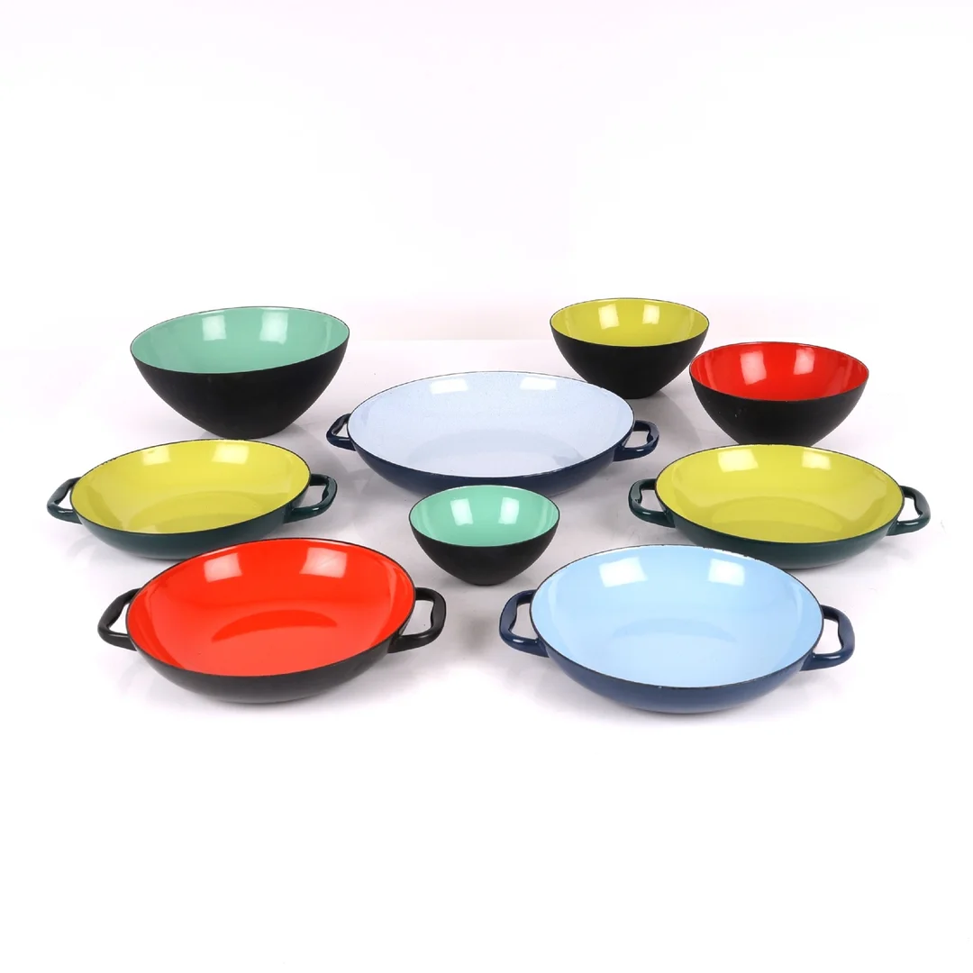Herbert Krenchel. 9 x Krenit bowls (9) — Home and garden/Home — Lauritz