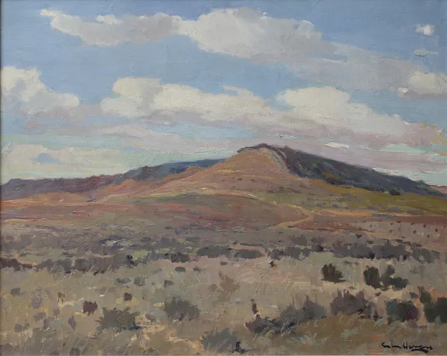 ANTONI SALA HERRERO. View of Los Monegros.