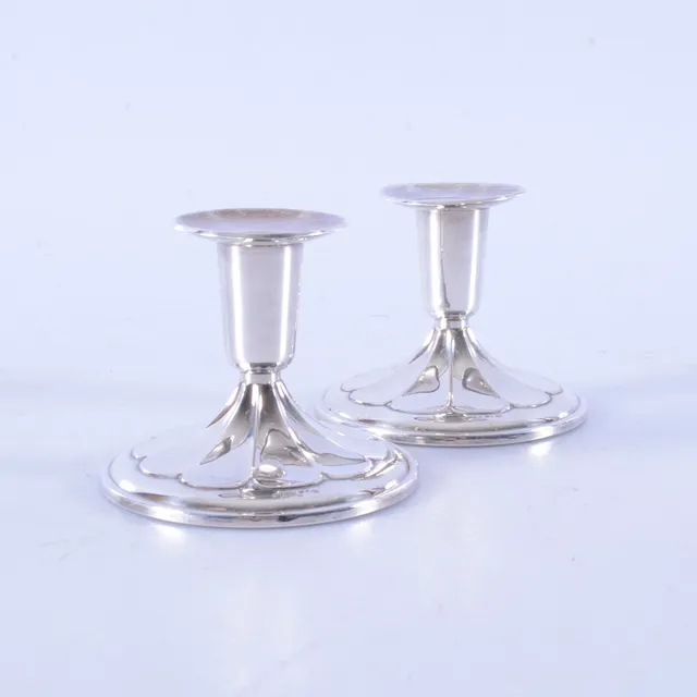 LJUSSTAKAR, 1-par, Ceson, Silver, 1965.