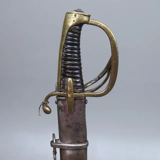 SABEL, kavalleri, m/1814 med balja.