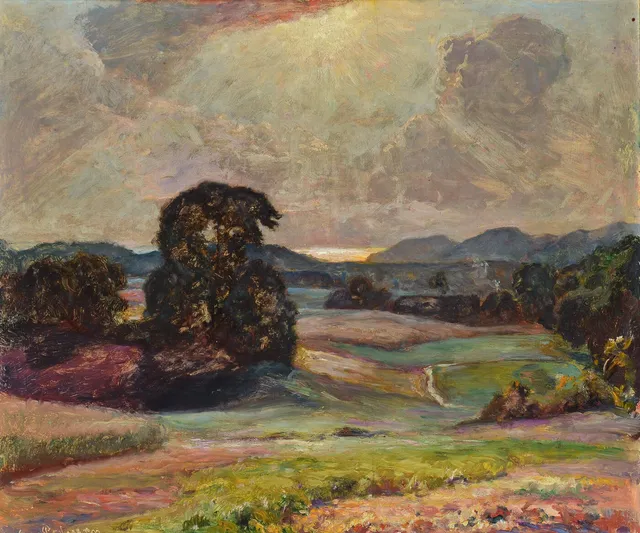 Viggo Pedersen. Landskab