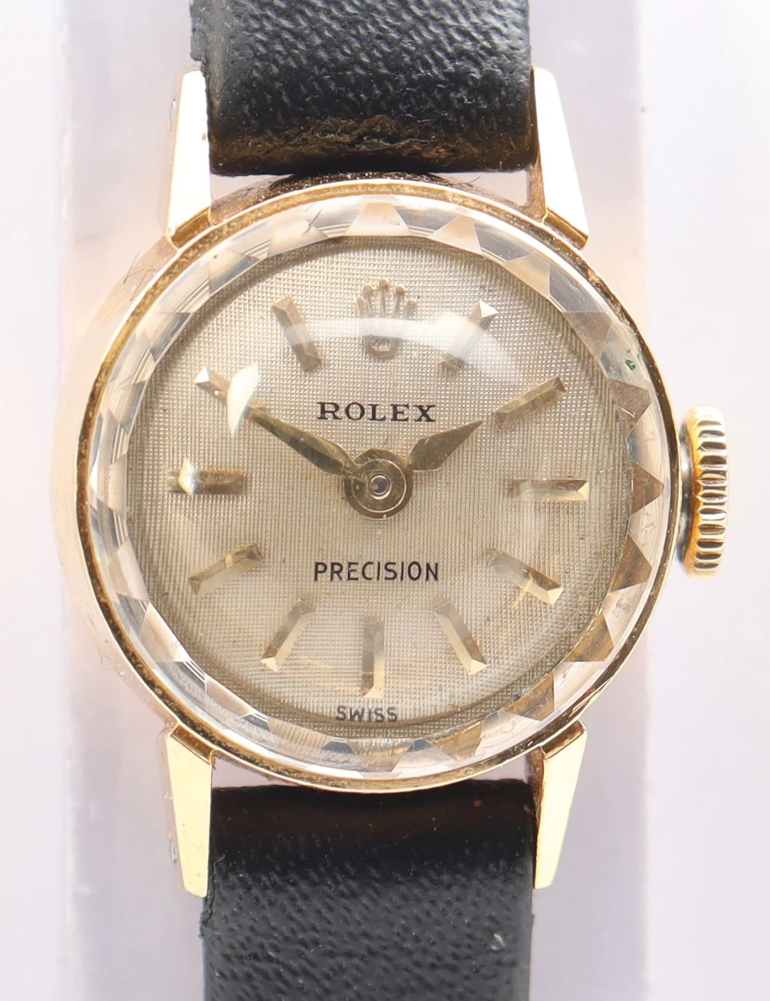 Rolex. Vintage dameur af 18 kt guld fra 1960 — Watches and clocks/Ladies watches — Lauritz