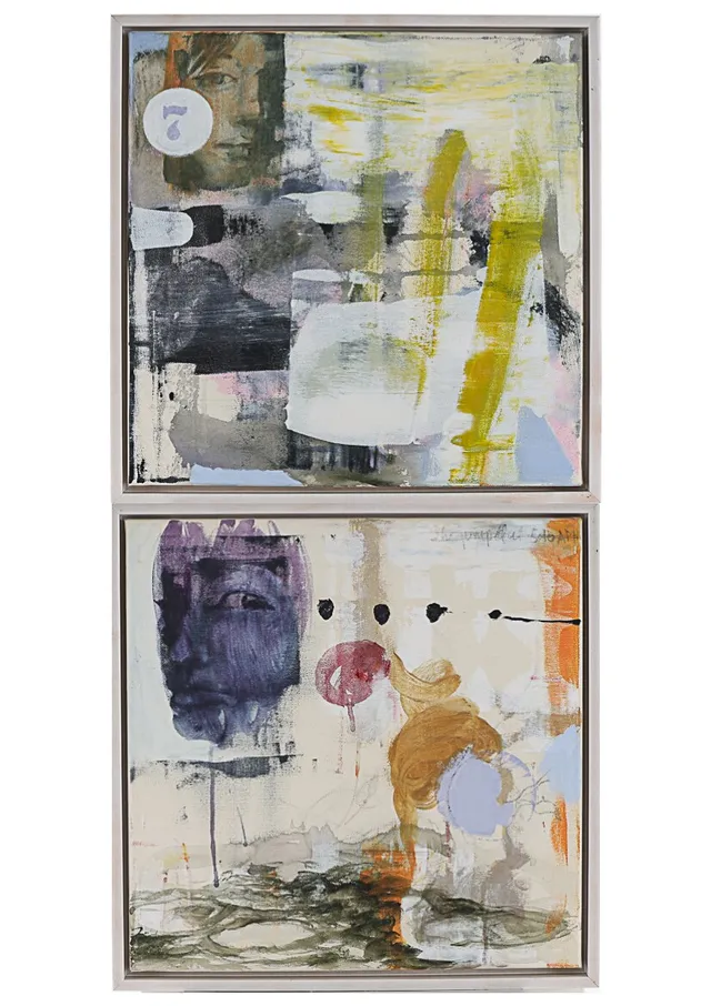 Claus Rohland Jørgensen: 'She jumped at 5.10 am' and 'Transparent days 7', two compositions (2)