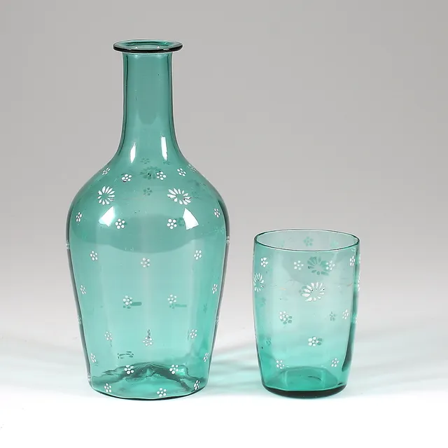 KARAFF med GLAS, 18/1900-tal.
