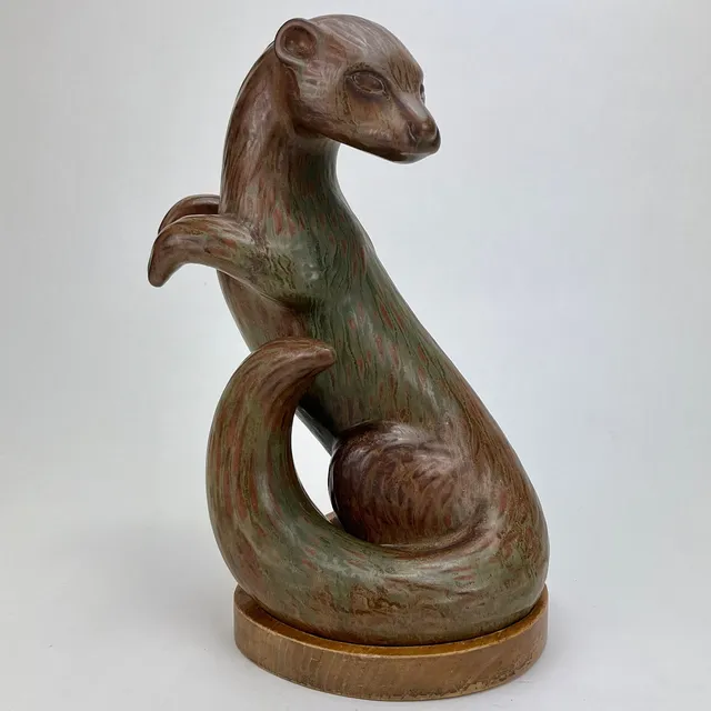 GUNNAR NYLUND. Skulptur, stengods, Rörstrand.