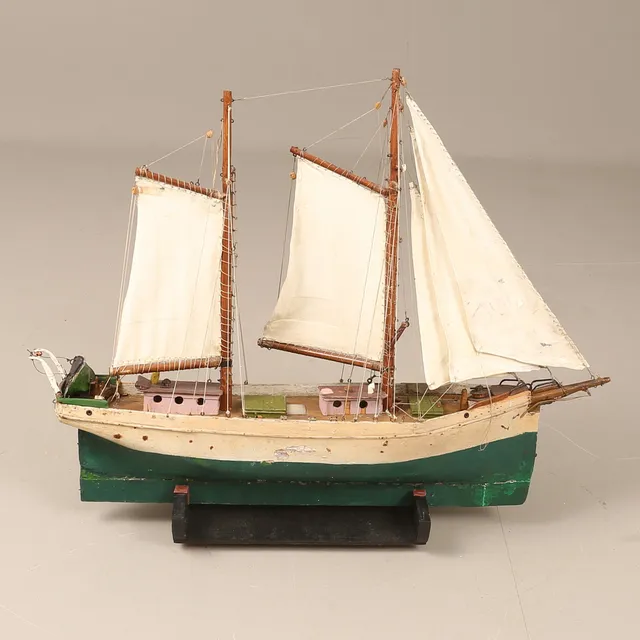 MODELLBÅT, 18/1900-tal.