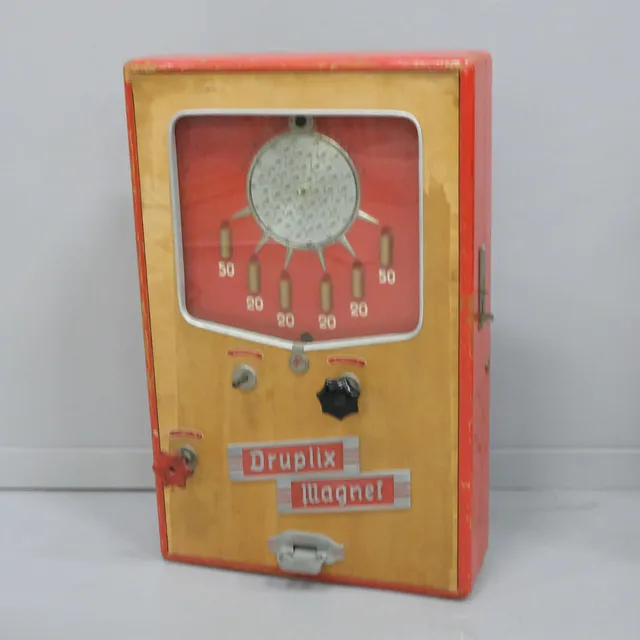 DRUPLIX MAGNET SPELAUTOMAT, 1950 TAL.