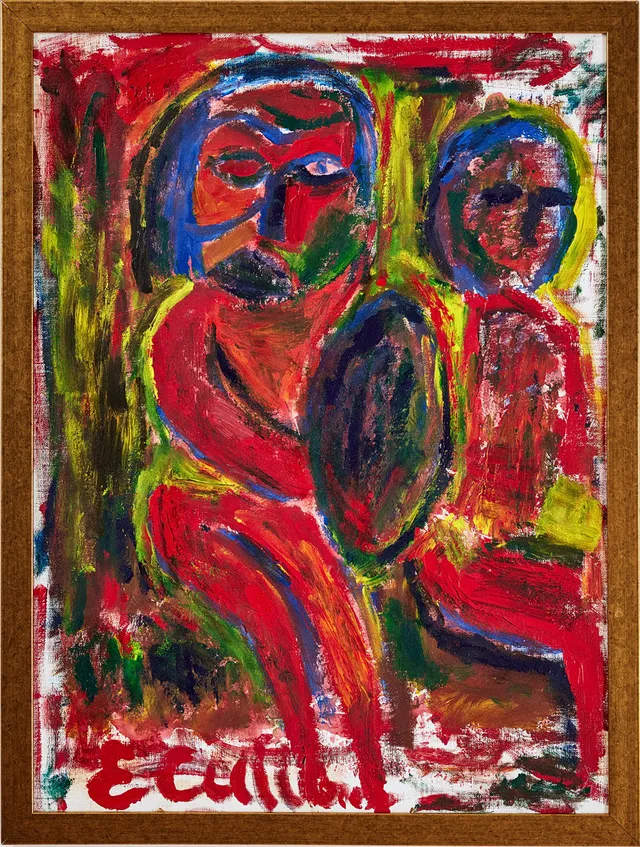 ERLAND CULLBERG. Figurkomposition.