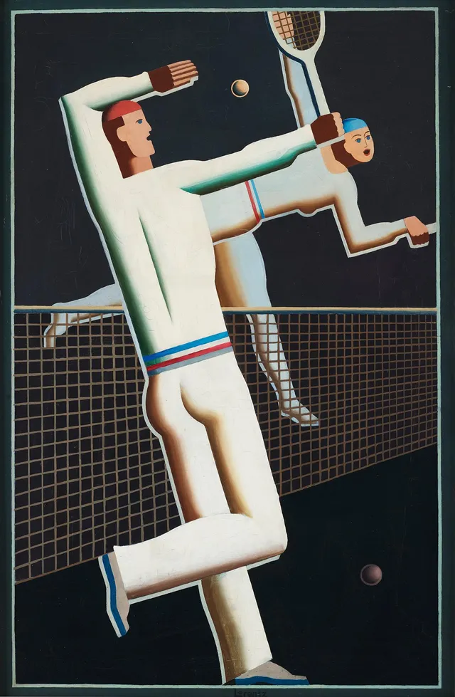 Waldemar Lorentzon, "Tennisspelare".