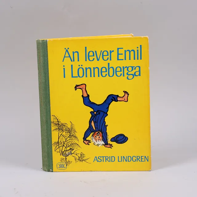 BOK, signerad, Astrid Lindgren - Än lever Emil i Lönneberga, 1:a upplaga 1970.