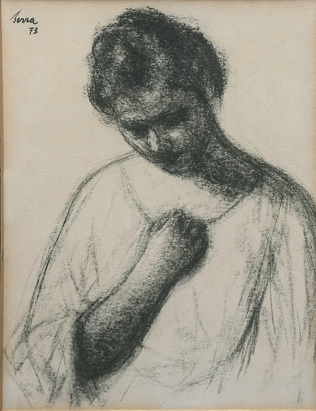 FRANCESC SERRA CASTELLET. A girl.