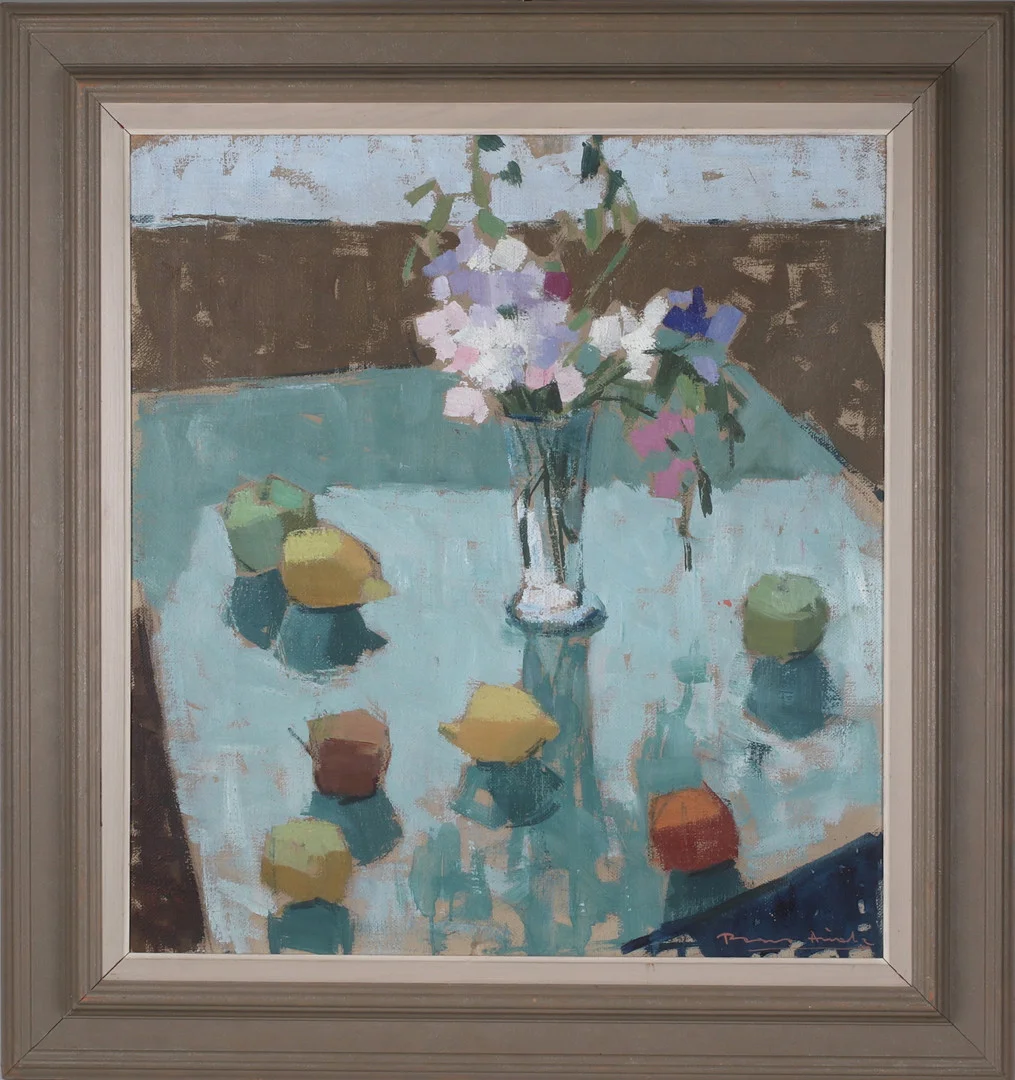 PAAVO AIROLA. Stilleben, olja på duk, signerad. — Paintings — Stadsauktion Sundsvall