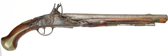 793. FLINTLÅSPISTOL.