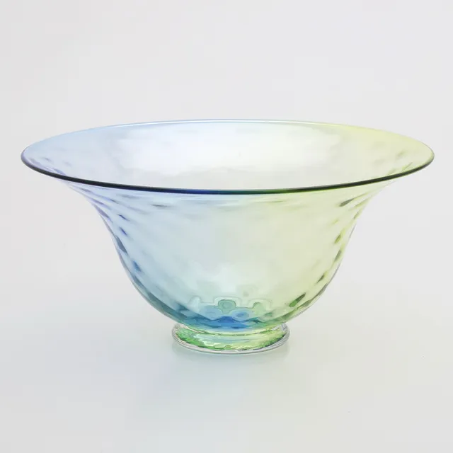 MICKE JOHANSSON. Skål, glas, "Optica", Örsjö.