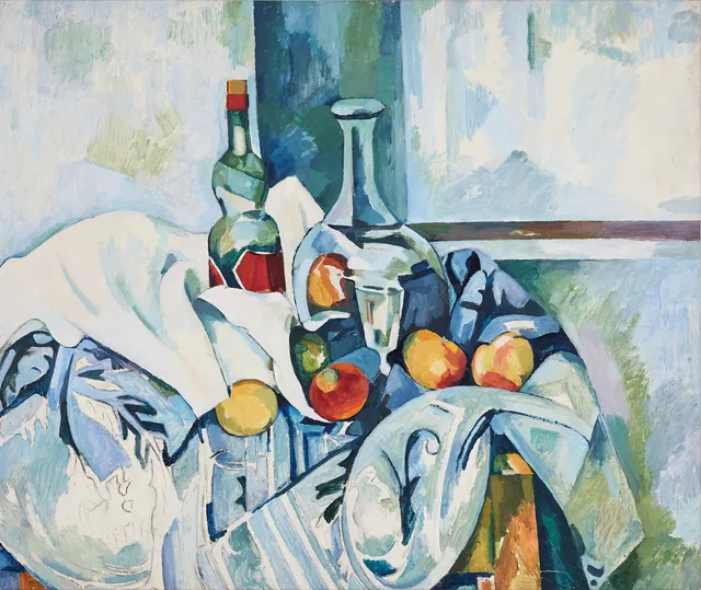 PEDER DUKE. Stilleben, olja på duk, 93,5 x 111 cm.
