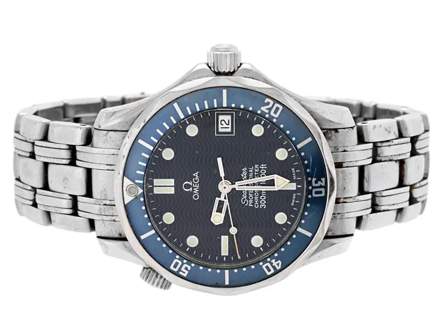 OMEGA, Seamaster, Professional (300m/1000ft), Chronometer, Cal 1120, Verk nr. 60230720, Serie nr. 60230720, PIC nr. 2551.80.00, Ref nr. SU 368.1622, Boett nr. 168.1622, midsize, 36,25 mm, stål, automatisk, safirglas (repor/nagg), datum, heliumventil, originallänk, viklås, Ref nr. 1502/824, längd 180 mm, ca 2000.