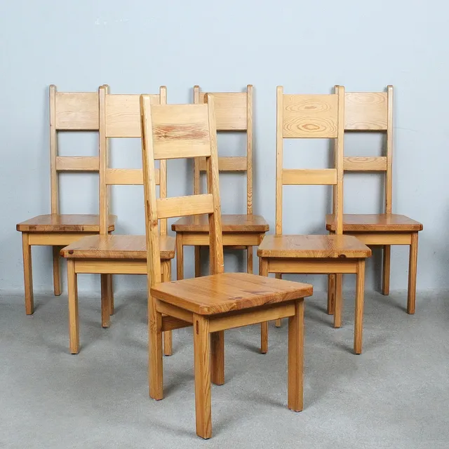 KARL ANDERSSON & SÖNER. Set Stühle / Esszimmerstühle, Schweden, 1970er Jahre.