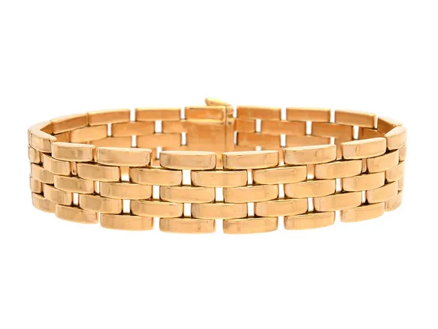 CARTIER, armband, Maillon Panthere, 18K guld, serienr. 617800, längd 18,5 cm, vikt 67,9 g.
