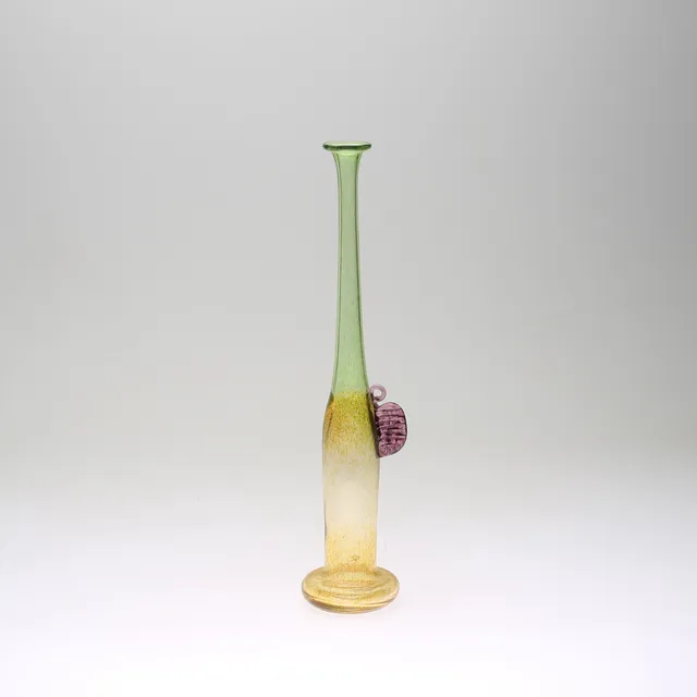 BERTIL VALLIEN. Vas, glas, "Wind pipes", Kosta Boda.