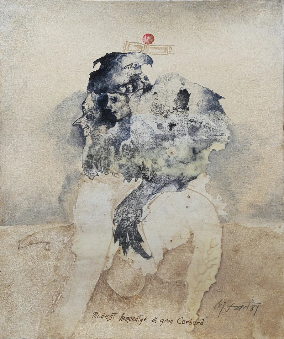 MODEST CUIXART. Collage. — Drawings — Balclis