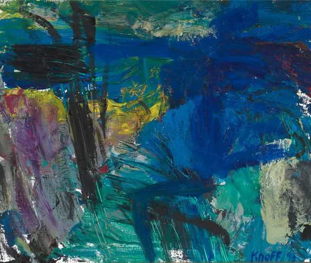 Knoff, Johan Ulrik — Blå komposisjon, 1993