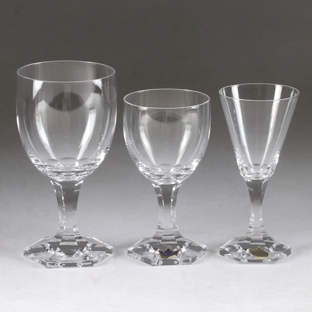 ELIS BERGH. Glasservis, delar, "Diplomat", Kosta. — Utility glass — Stadsauktion Sundsvall