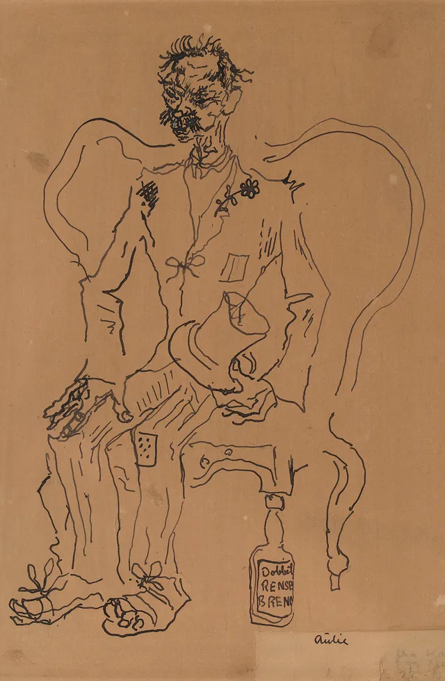 Aulie, Reidar — En drukkenbolt, ca. 1938