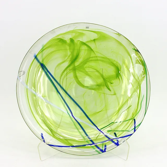 ANNA EHRNER. Fat, "Contrast", glas, Kosta Boda.