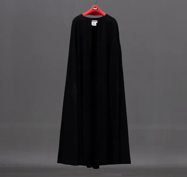 Yves Saint Laurent, sort kappe af uld str. 38