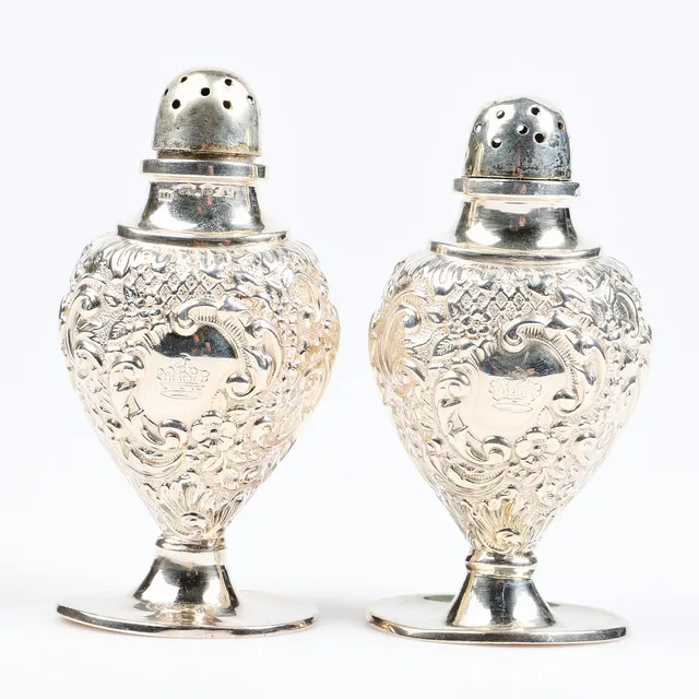 STRÖARE, 1 par, silver, Birmingham, England.