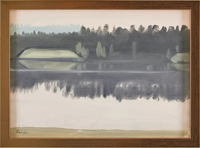 VERA FRISÉN. Landskap.