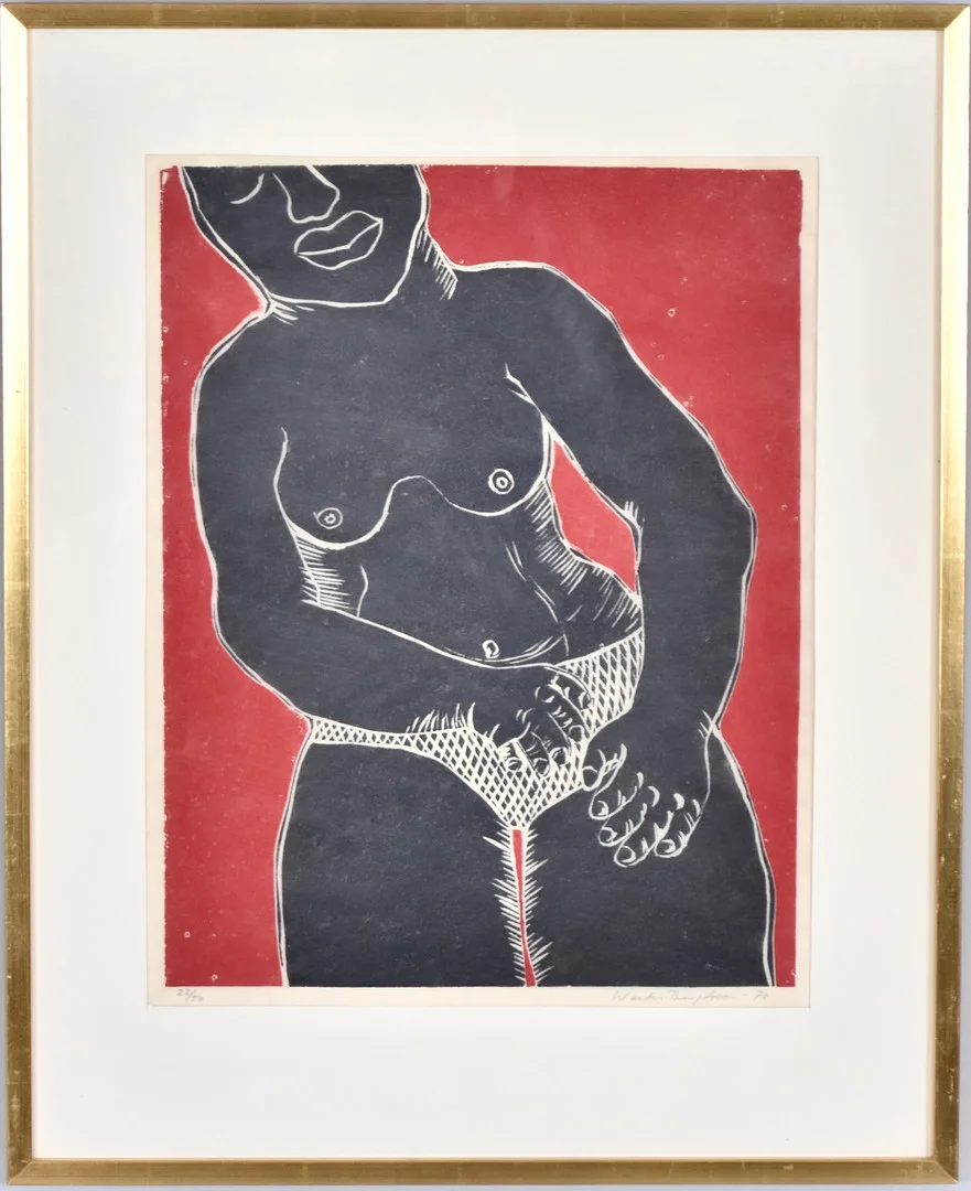 WALTER BENGTSSON. Färglitografi. — Engravings & Prints — Halmstads Auktionskammare
