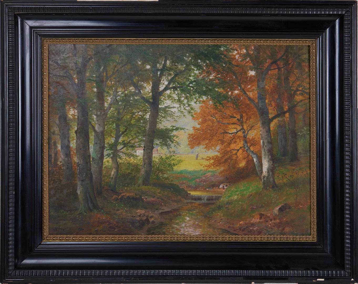 ALOIS ARNEGGER (1879–1963). Skogslandskap, olja på duk, signerad A.Arnegger. — Paintings — Stockholms Auktionsverk Magasin 5