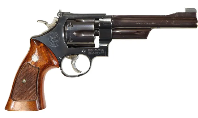 REVOLVER, fabrikat Smith & Wesson, modell 27-2, kaliber .357 Magnum, tillv.nr N710257.